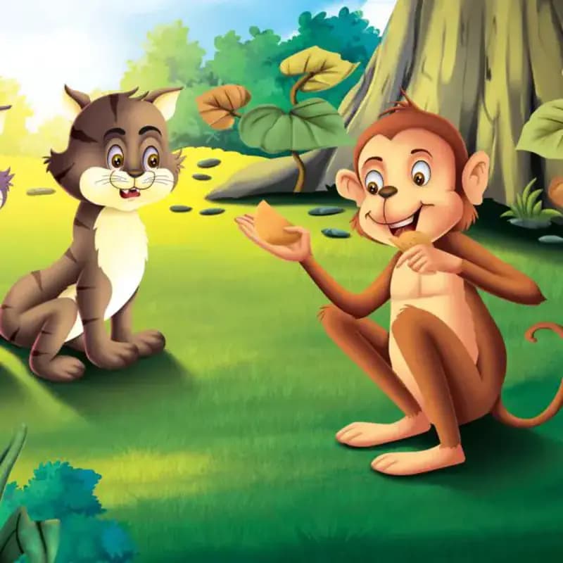 The Cat Who Wanted to Be a Monkey......Kids fun time