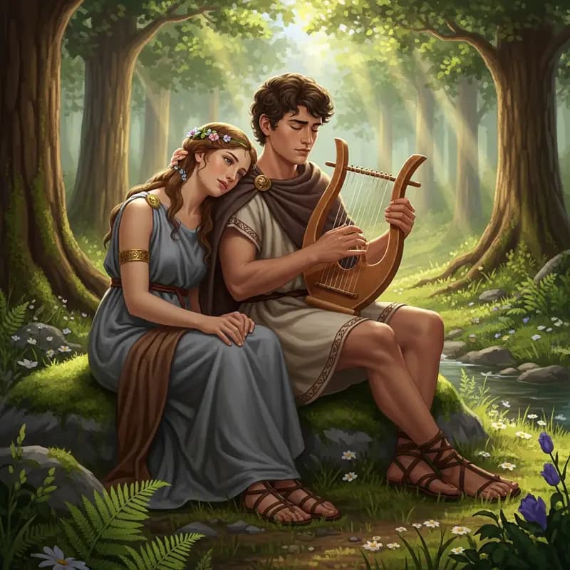 Orpheus and Eurydice: A Greek Myth Storybook